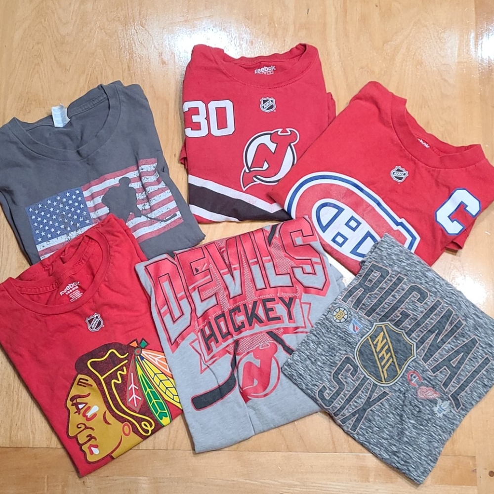 VINTAGE NHL old school szYL/AS sweet Ts see pics